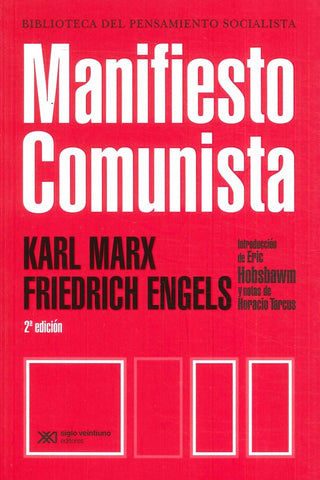 MANIFIESTO COMUNISTA | Marx, Engels