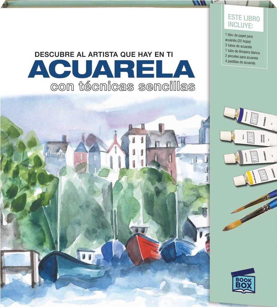 ACUARELLA CON TECNICAS SENCILLAS | BOOK  VOX VOX