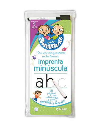 MINI ABREMENTE IMPRENTA MINUSCULA*..