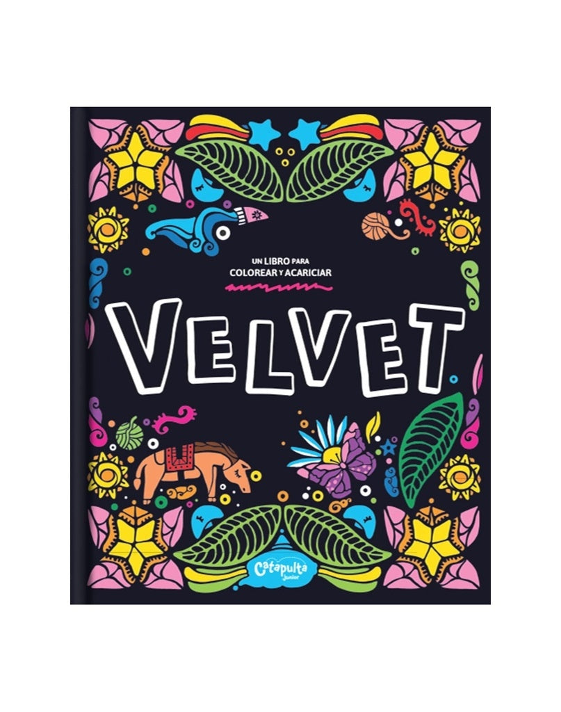 Velvet. Un libro para colorear y acariciar