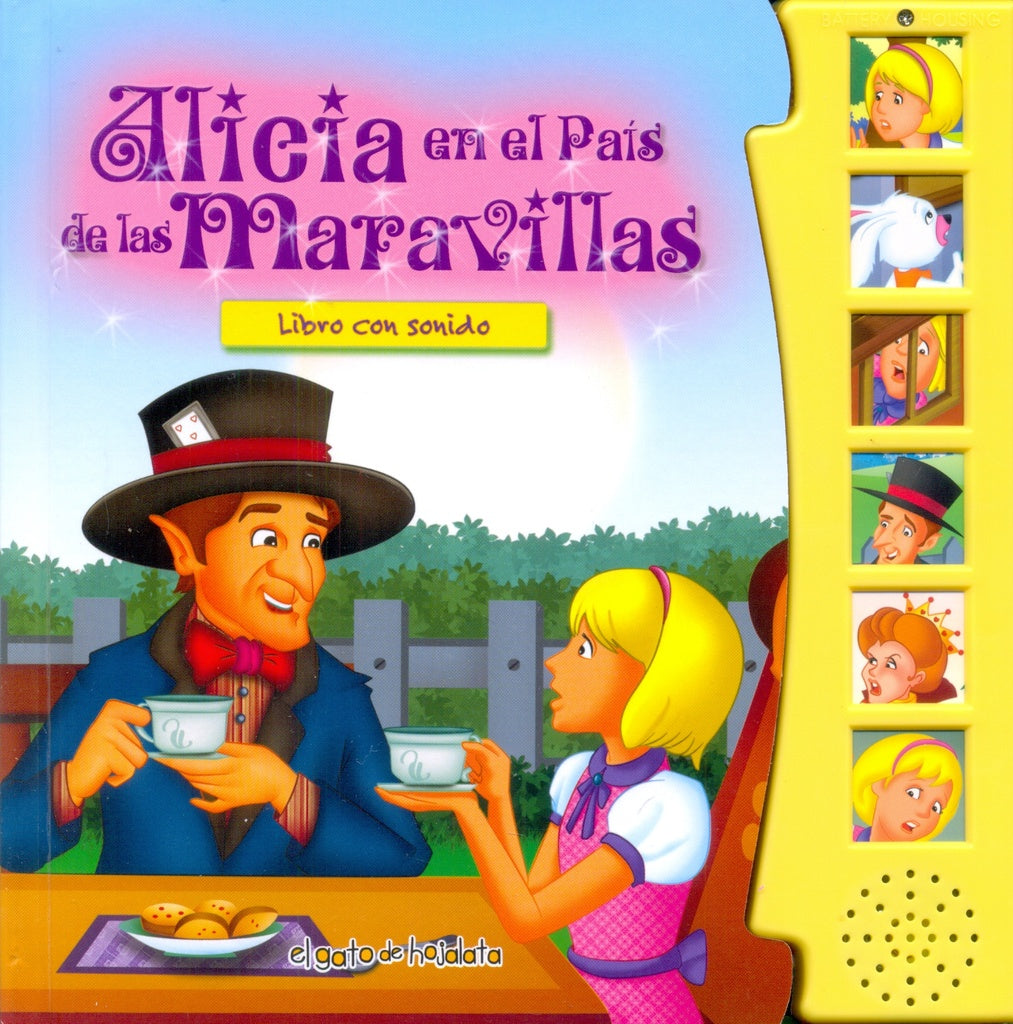 Alicia en el país de las Maravillas.