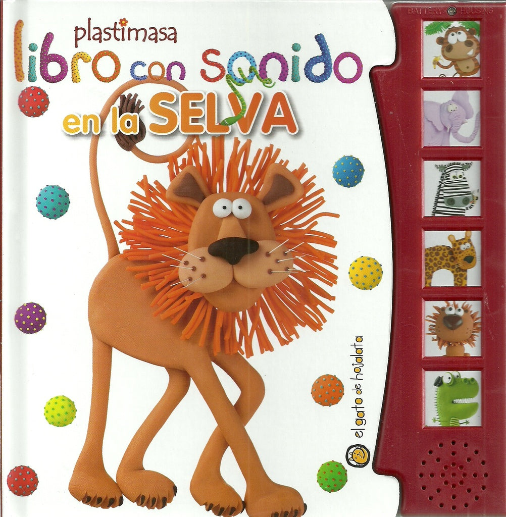 en la selva libro con sonido | fernanda ronzoni