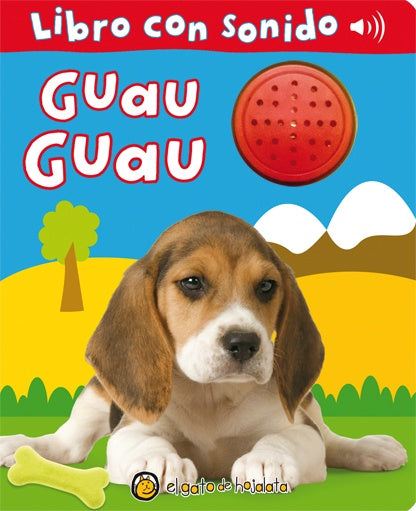 Guau guau. Libro de sonido