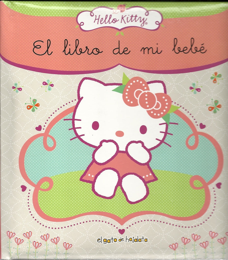 El libro de mi bebe, (hello Kitty)