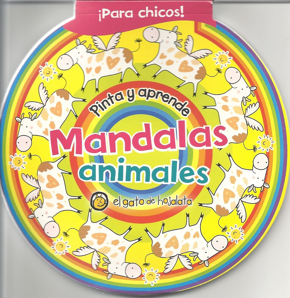 Pinta y aprende Mandalas animales | sin autor
