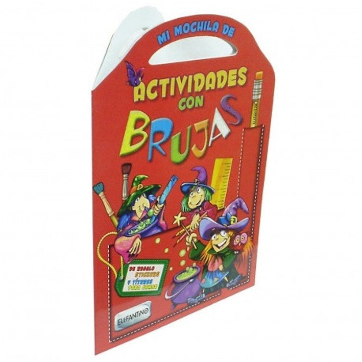 Mi mochila de actividades con brujas