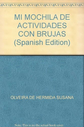 Mi mochila de actividades con brujas