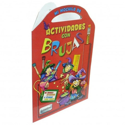 Mi mochila de actividades con brujas