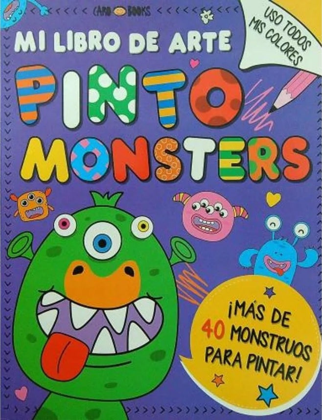 MI LIBRO DE ARTE PINTO MONSTERS | VACIO