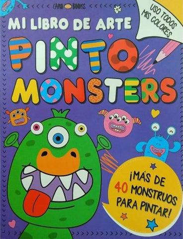 MI LIBRO DE ARTE PINTO MONSTERS | VACIO