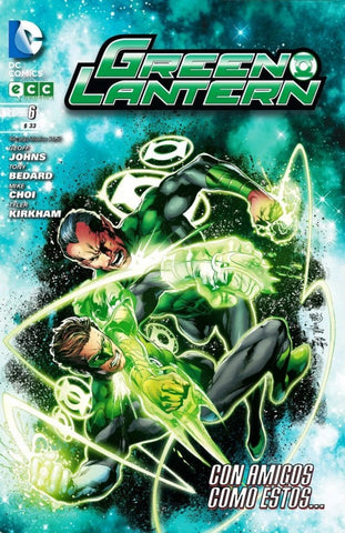 Green Lanter Con amigos como estos | Geoff Johns