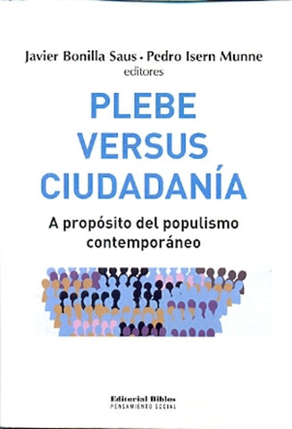PLEBE VERSUS CIUDADANIA