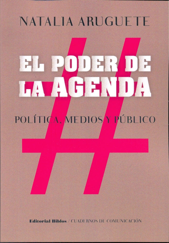 EL PODER DE LA AGENDA | NATALIA  ARUGUETE