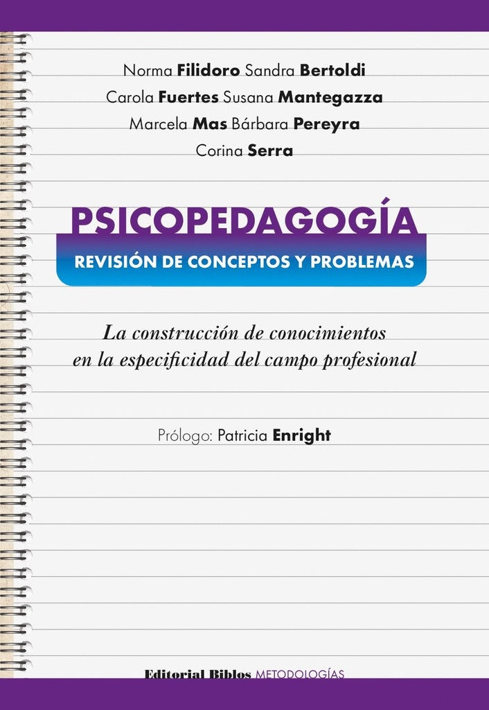 PSICOPEDAGOGIA REVISION DE CONCEPTOS Y PROBLEMAS.. | Norma Filidoro