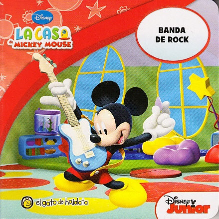 Banda de rock. La casa de Mickey Mouse