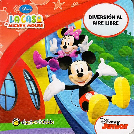 Diversión al aire libre. La casa de MIckey Mouse