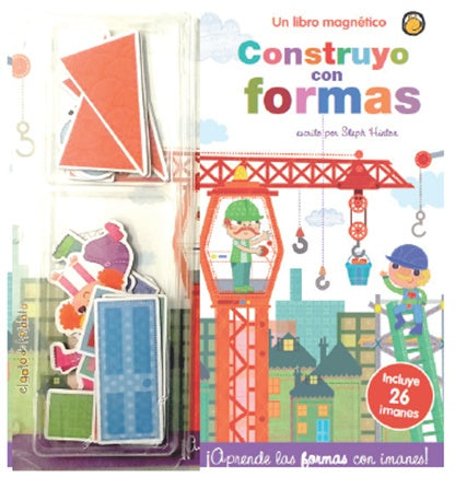 Un libro magnetico. Construyo con formas  | Steph Hinton