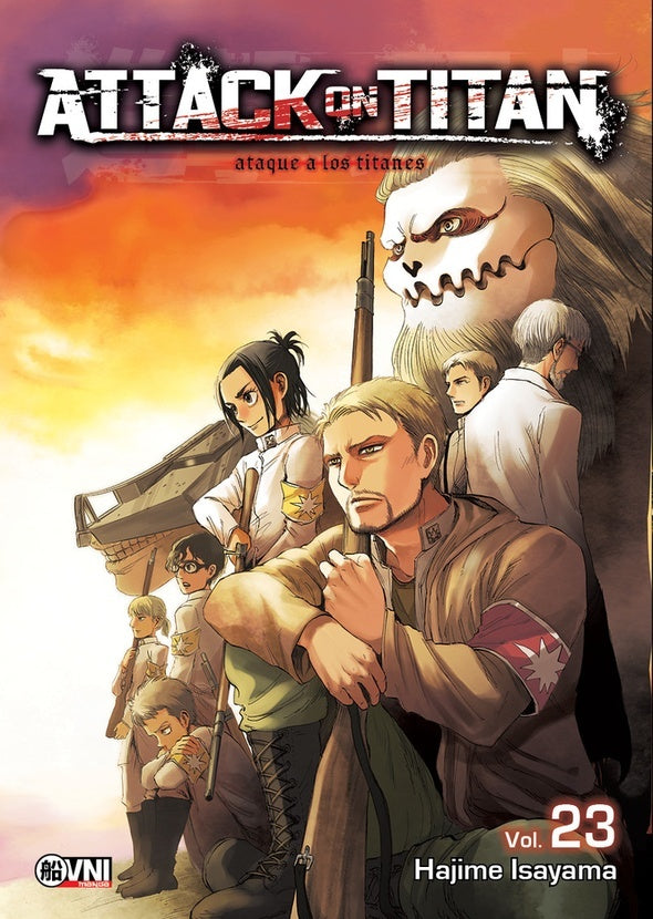ATTACK ON TITAN 23.. | Hajime Isayama