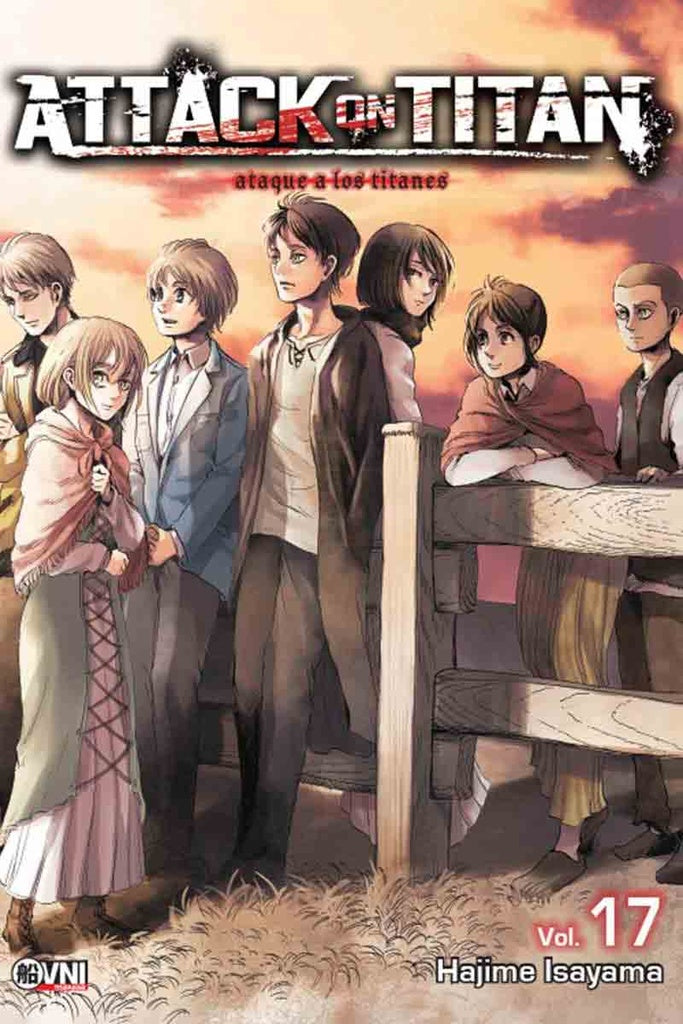 ATTACK ON TITAN 17.. | Hajime Isayama