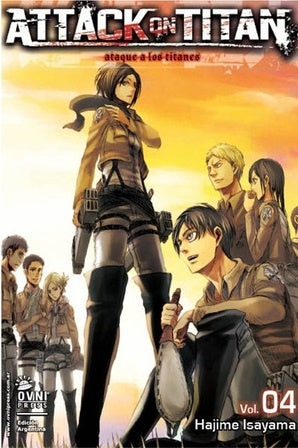 ATTACK ON TITAN 04.. | Hajime Isayama