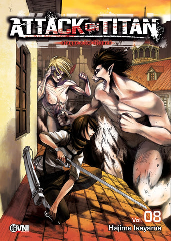 ATTACK ON TITAN 08.. | Hajime Isayama