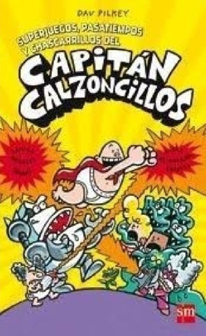 CAPITÁN CALZONCILLOS- SUPERJUEGOS, PASATIEMPOS... | Dav Pilkey