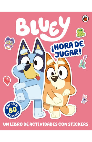 BLUEY - HORA DE JUGAR ! - LIBRO CON STICKER..