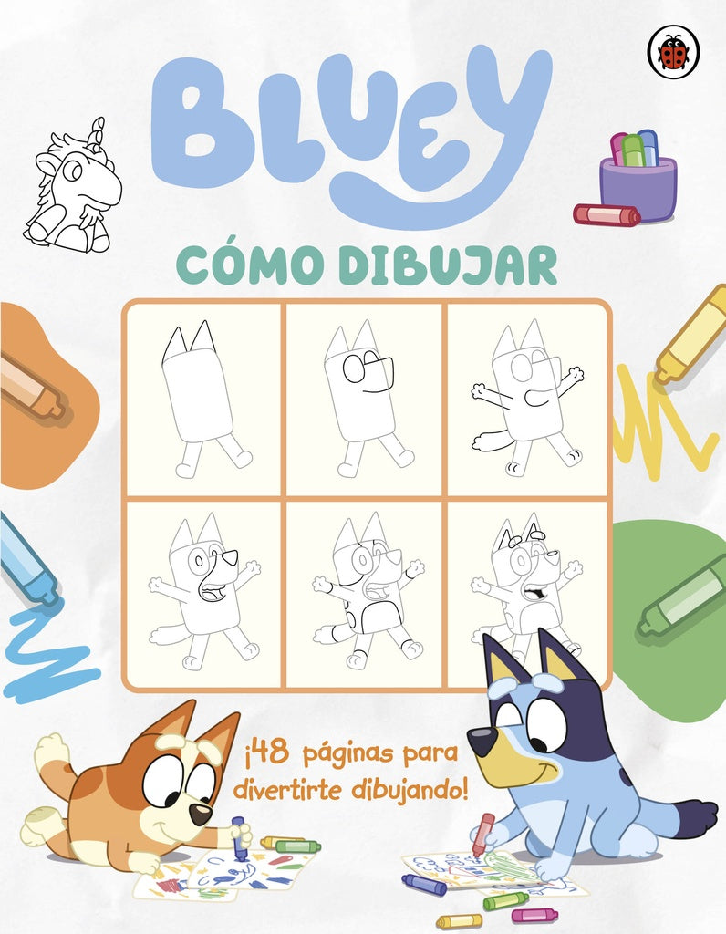 BLUEY. ACTIVIDADES COMO DIBUJAR..