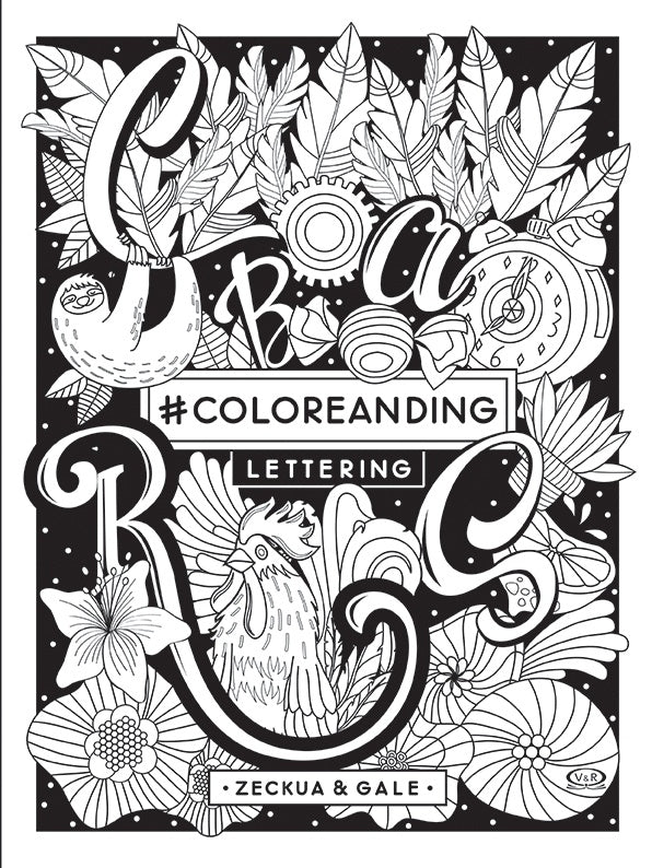 #Coloreanding: Lettering | Gale, Zeckua