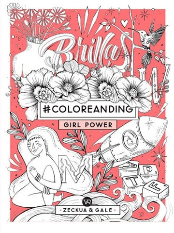 #Coloreanding: Girl Power | Zeckua, & Gale y otros