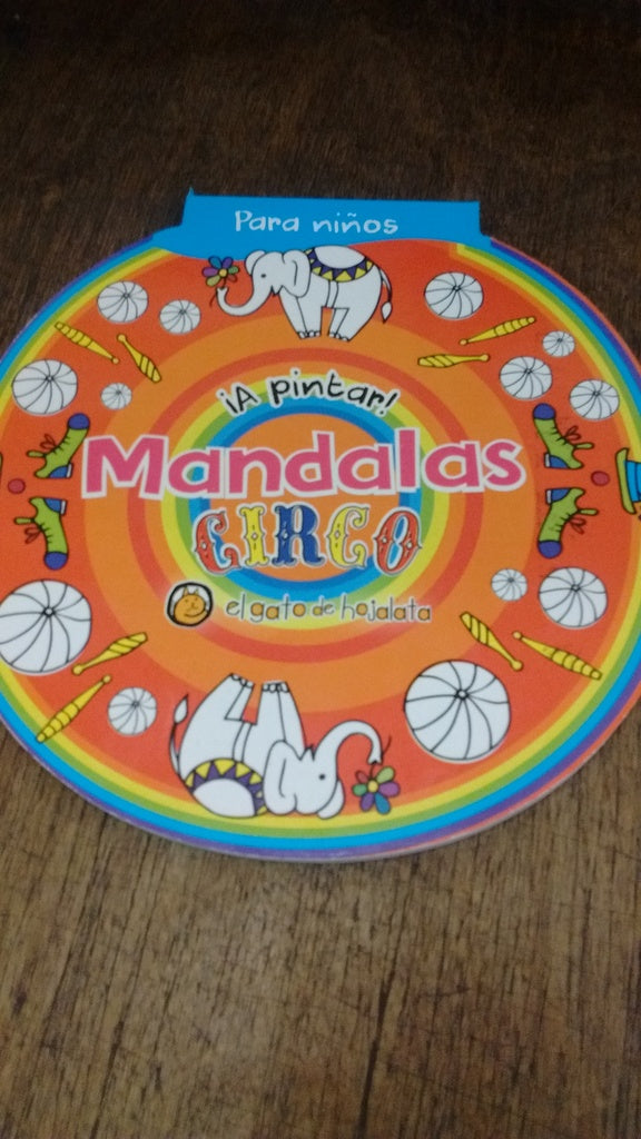¡A pintar! Mandalas circo | sin autor