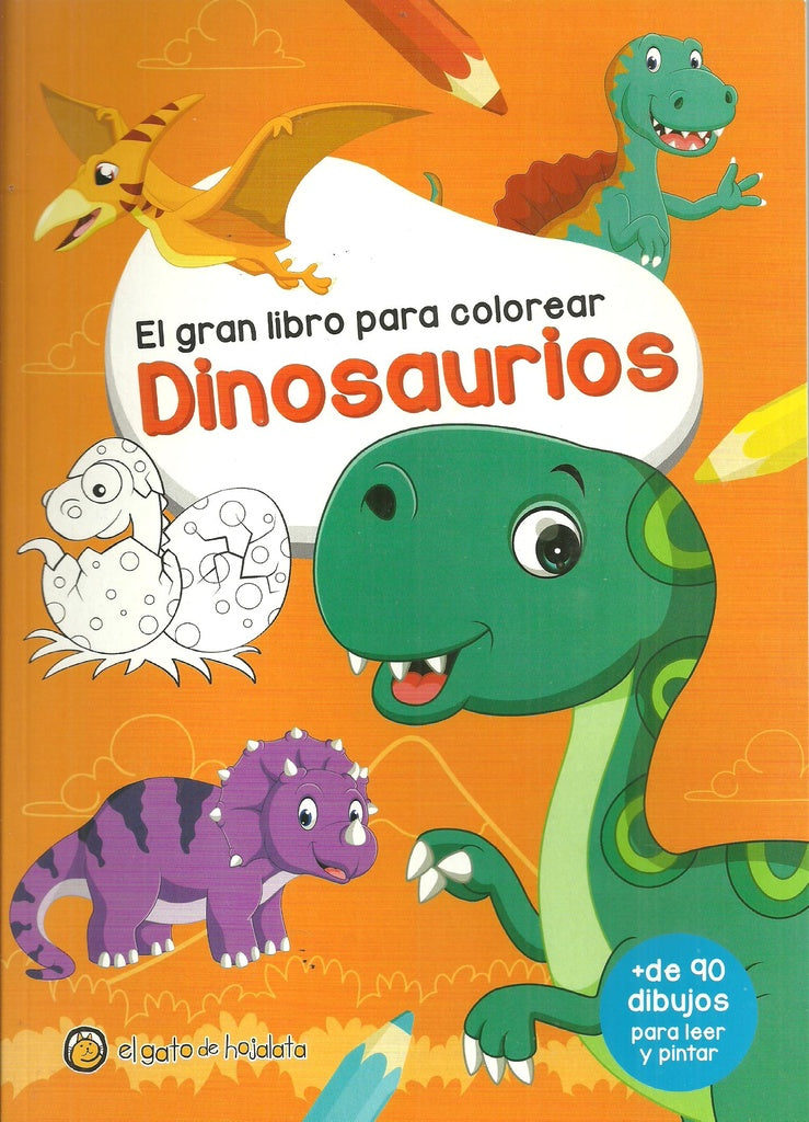 El gran libro para colorerar DINOSAURIOS | sin autor