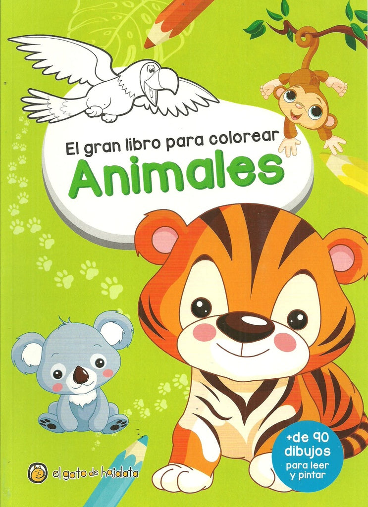 El gran libro para colorear ANIMALES | sin autor