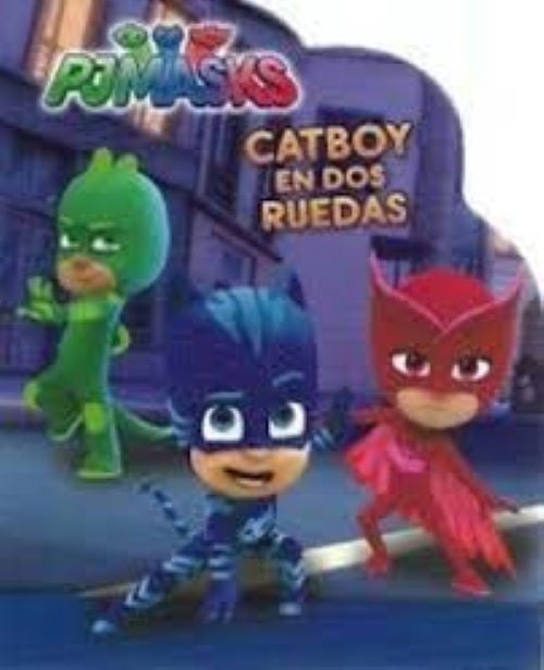 PJMASKS. Catboy en dos ruedas
