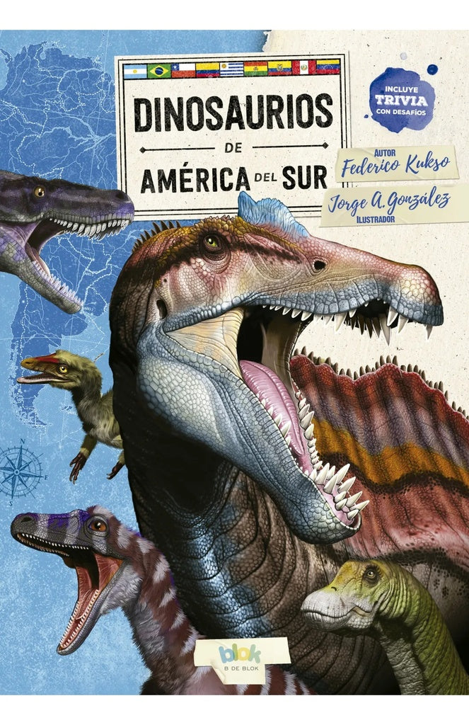 DINOSAURIOS DE AMÉRICA DEL SUR.. | Federico Kuleso