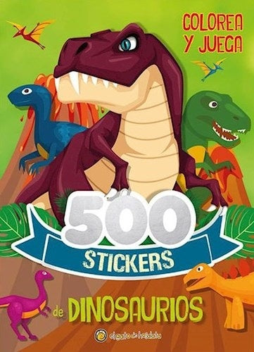 500 stickers dinosaurios