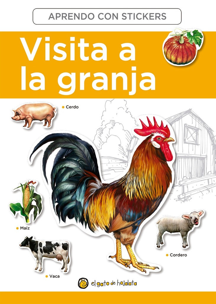 VISITA A LA GRANJA (CON STICKERS)