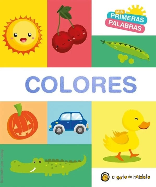 MI PRIMER LIBRO DE PALABRAS: COLORES..