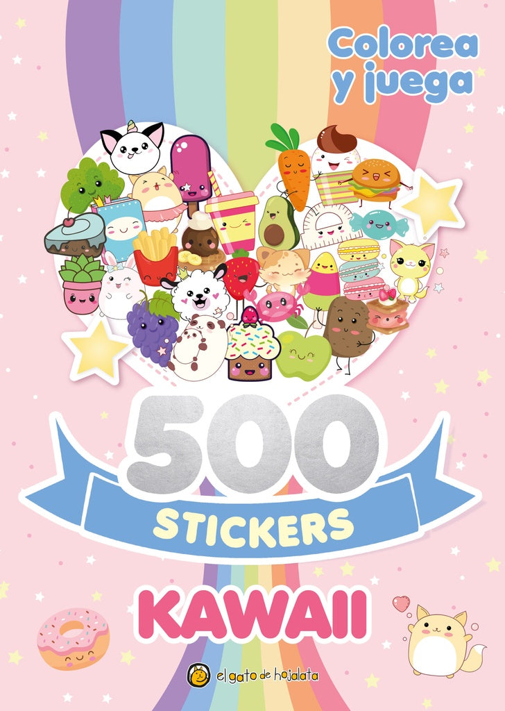 500 STICKERS KAWAII..