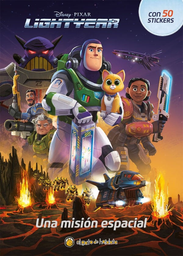 UNA MISION ESPACIAL - LIGHTYEAR - CON 50 STICKERS..