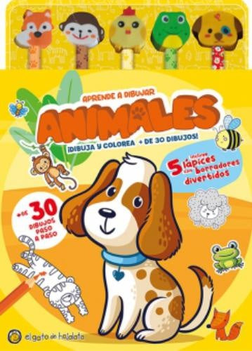 LÁPICES Y GOMITAS: MASCOTAS