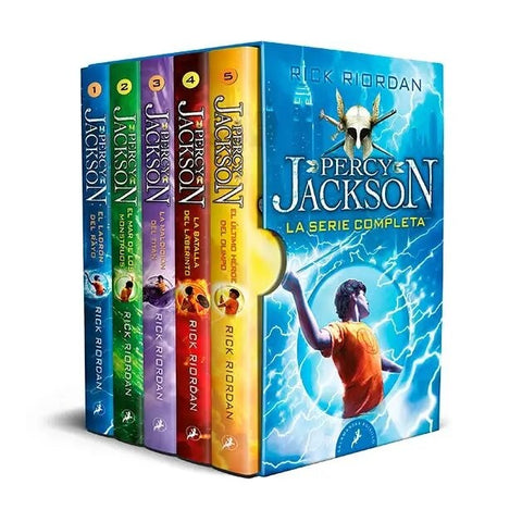 ESTUCHE PERCY JACKSON (LA SERIE COMPLETA)*.. | Rick Riordan