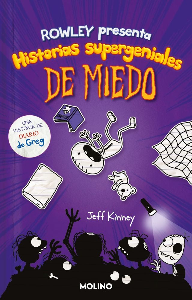 HISTORIAS SUPERGENIALES DE MIEDO*.. | Jeff Kinney