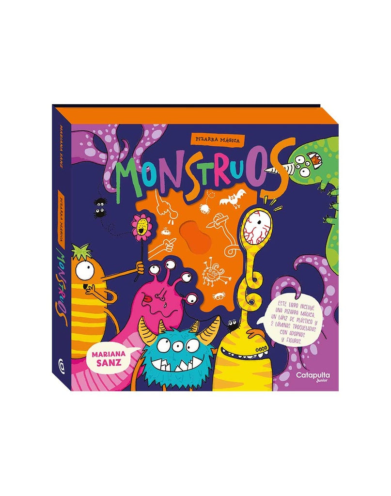 PIZARRAS MÁGICAS: MONSTRUOS.. | MARIANA  SANZ