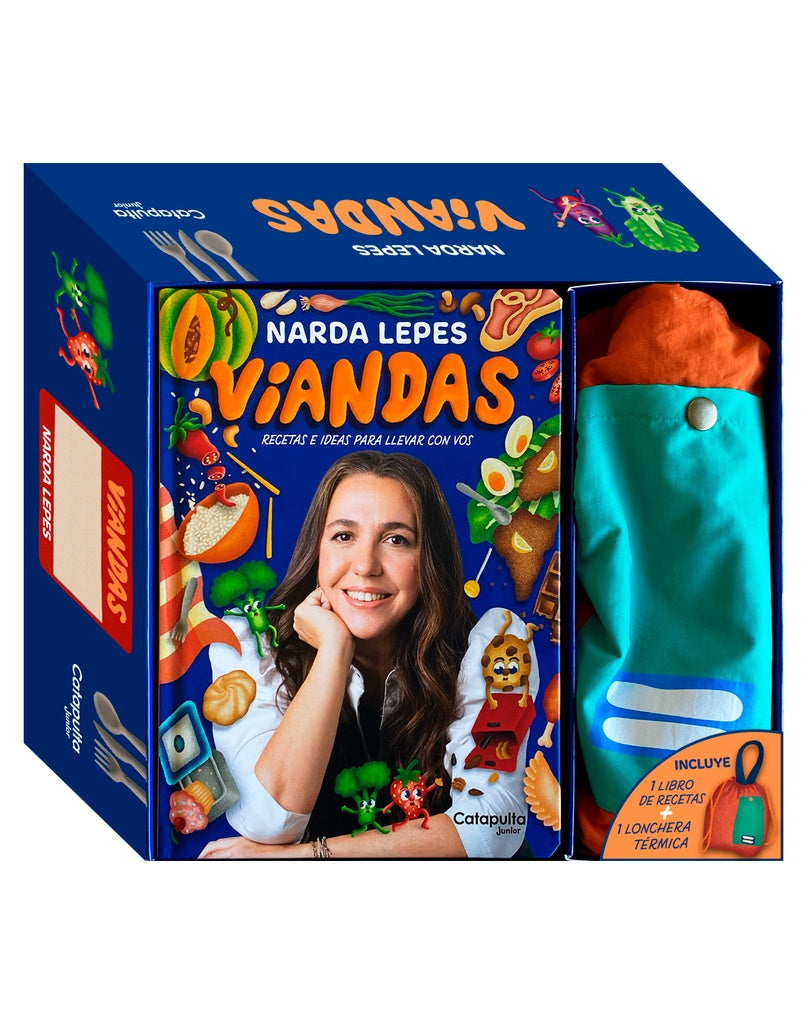 VIANDAS (LIBRO + LONCHERA TERMICA) | Narda Lepes