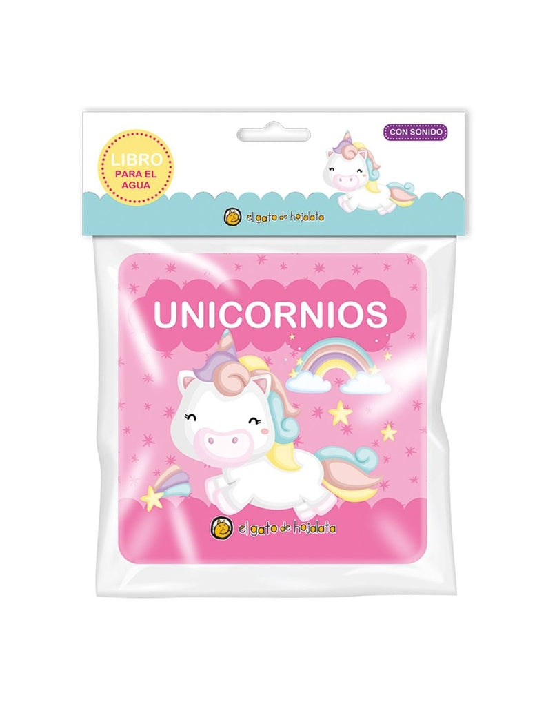 LIBROS DE BAÑO - UNICORNIOS..