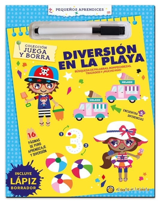 JUEGA Y BORRA- DIVERSIÓN EN LA PLAYA