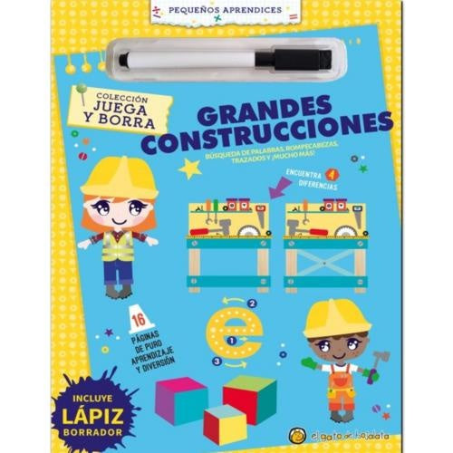 JUEGA Y BORRA- GRANDES CONSTRUCCIONES