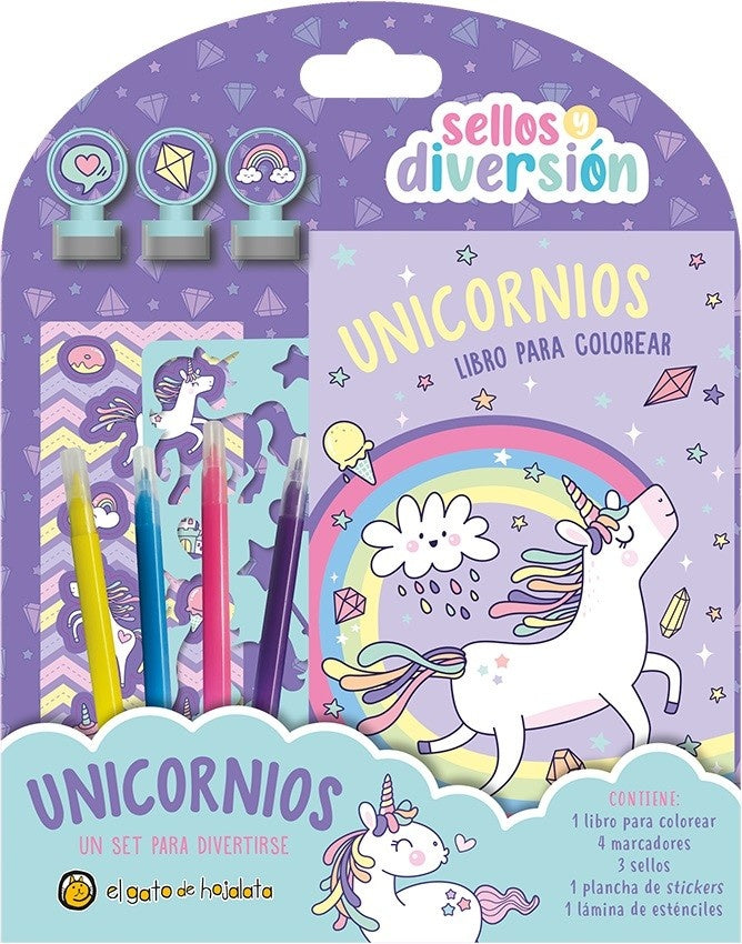 SELLOS Y DIVERSIONES - UNICORNIOS..*