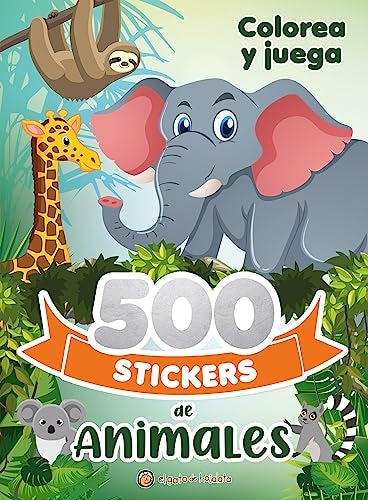 500 stickers de animales